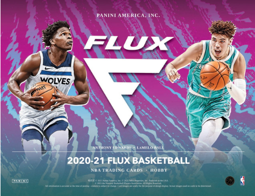 2020-21 Panini Flux Cartes Basketball NBA Hobby Box