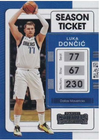 2021-22 Panini Contenders Cartes Basketball NBA Blaster Box