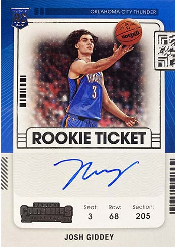 2021-22 Panini Contenders Cartes Basketball NBA Blaster Box