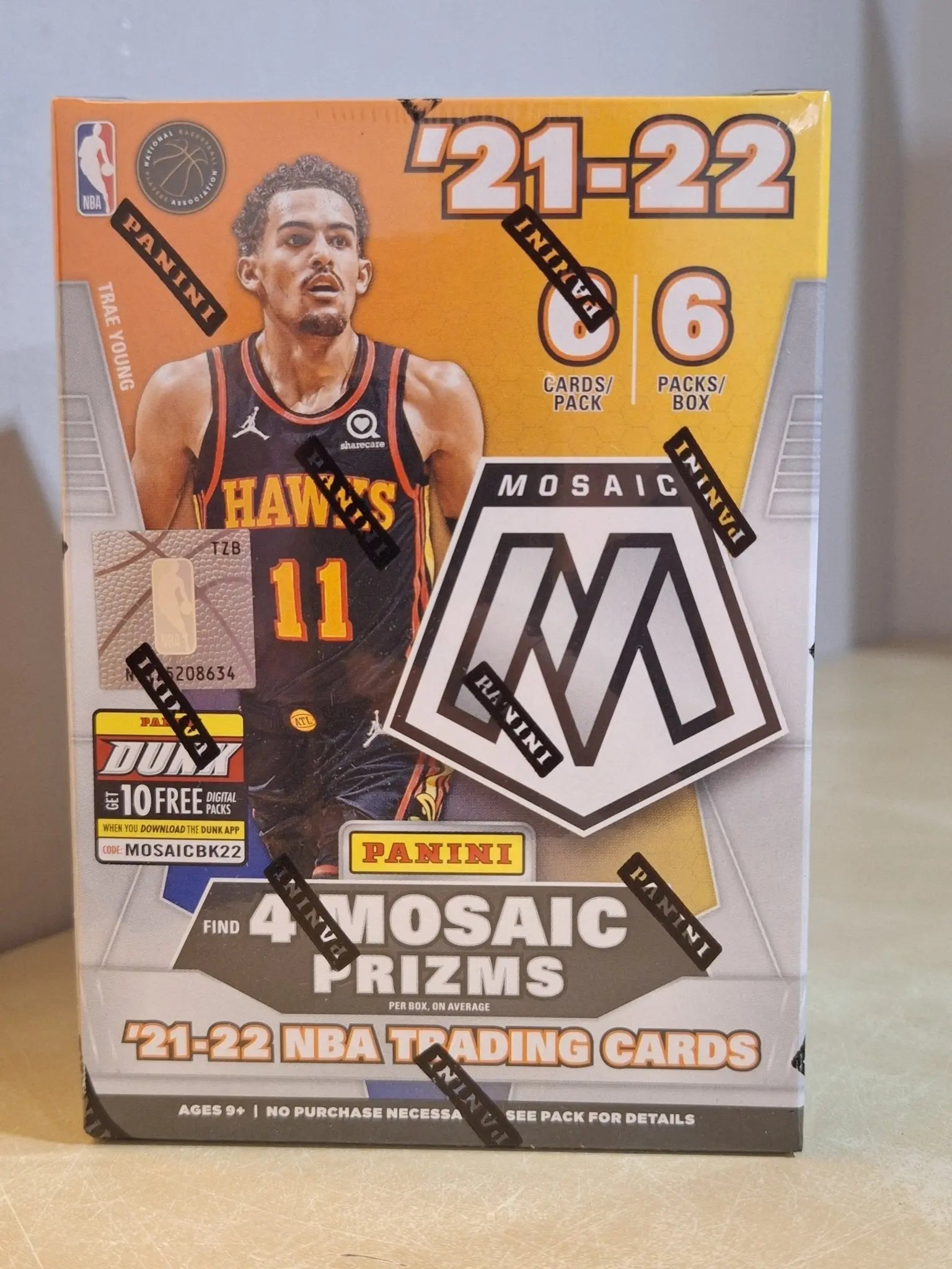 2021/2022 Panini Mosaïc Cartes Basketball NBA Blaster Box - TANTEO Cartes & Collections