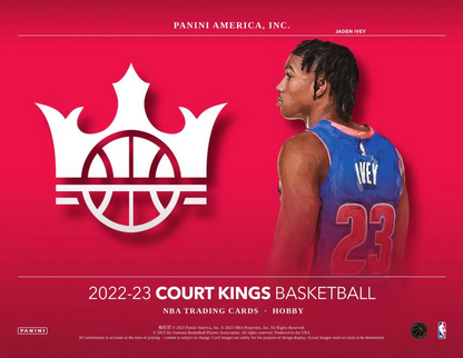 2022-23 Panini Court Kings Cartes Basketball NBA Hobby Box