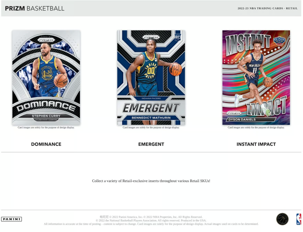 2022-23 Panini Prizm Cartes Basketball NBA Blaster Box