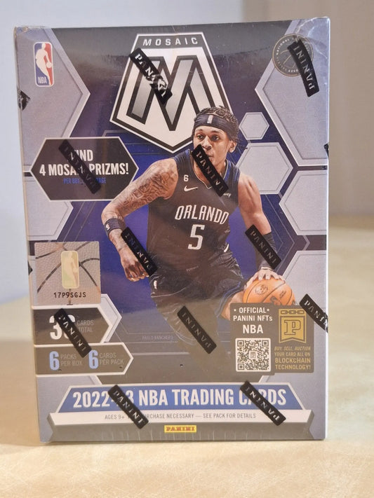 2022/2023 Panini Mosaïc Cartes Basketball NBA Blaster Box - TANTEO Cartes & Collections