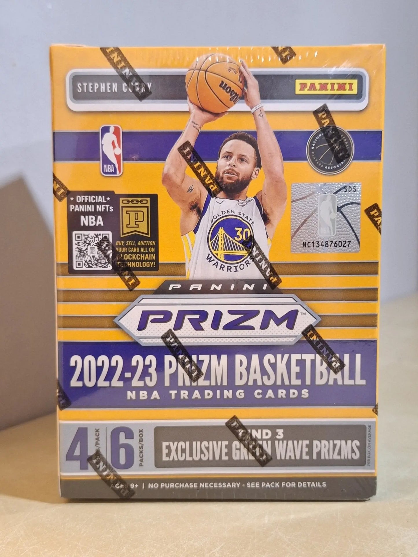 2022/2023 Panini Prizm Cartes Basketball NBA Hobby Blaster Box (Green Wave Prizm) 