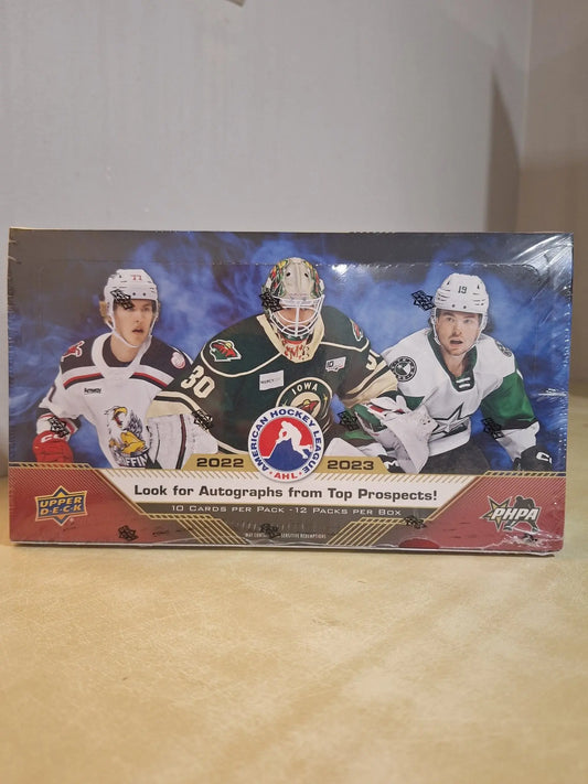 2022/2023 Upper Deck AHL Cartes Hockey NHL Hobby Box - TANTEO Cartes & Collections