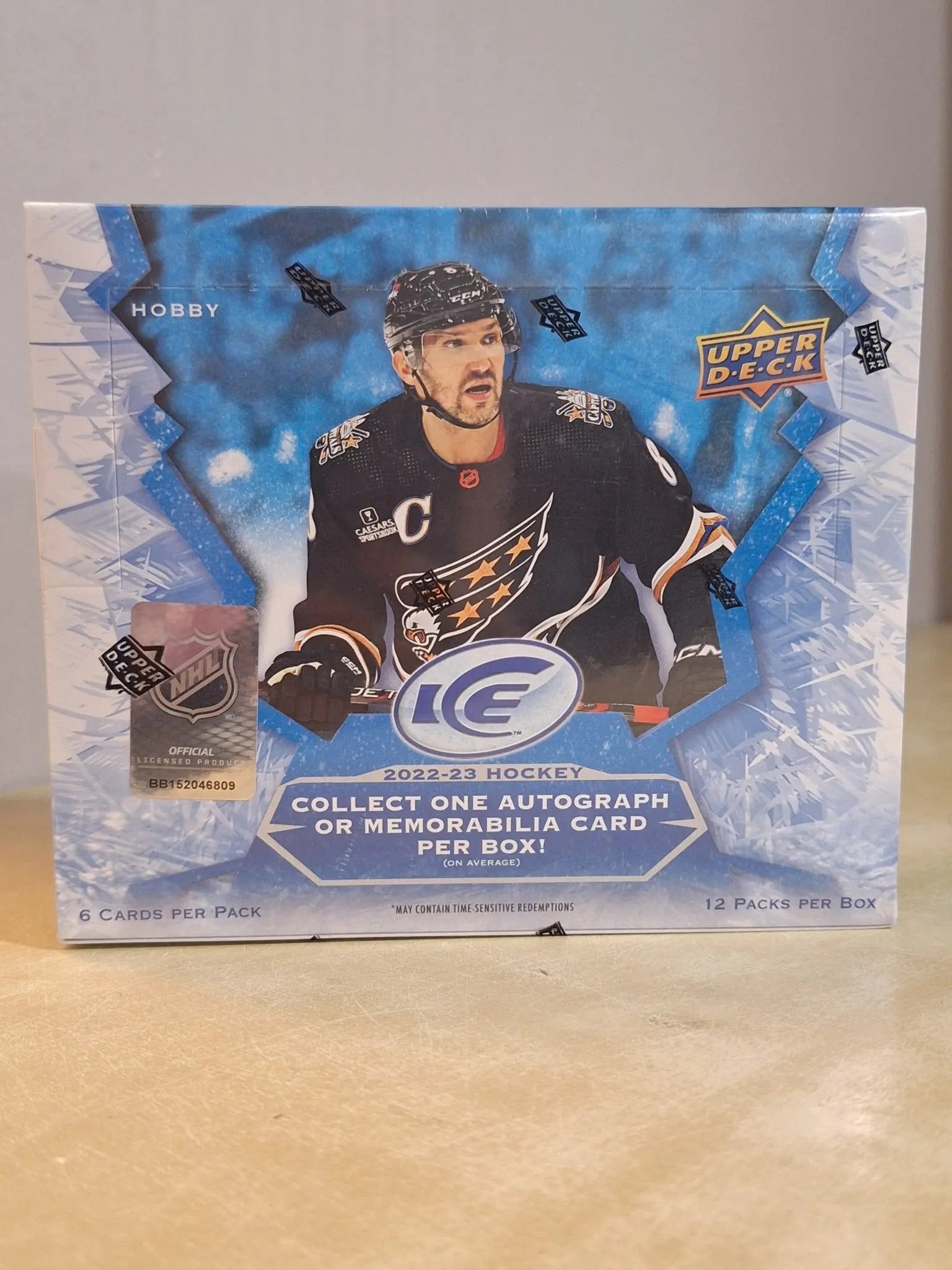 2022/2023 Upper Deck ICE Cartes Hockey NHL Hobby Box - TANTEO Cartes & Collections