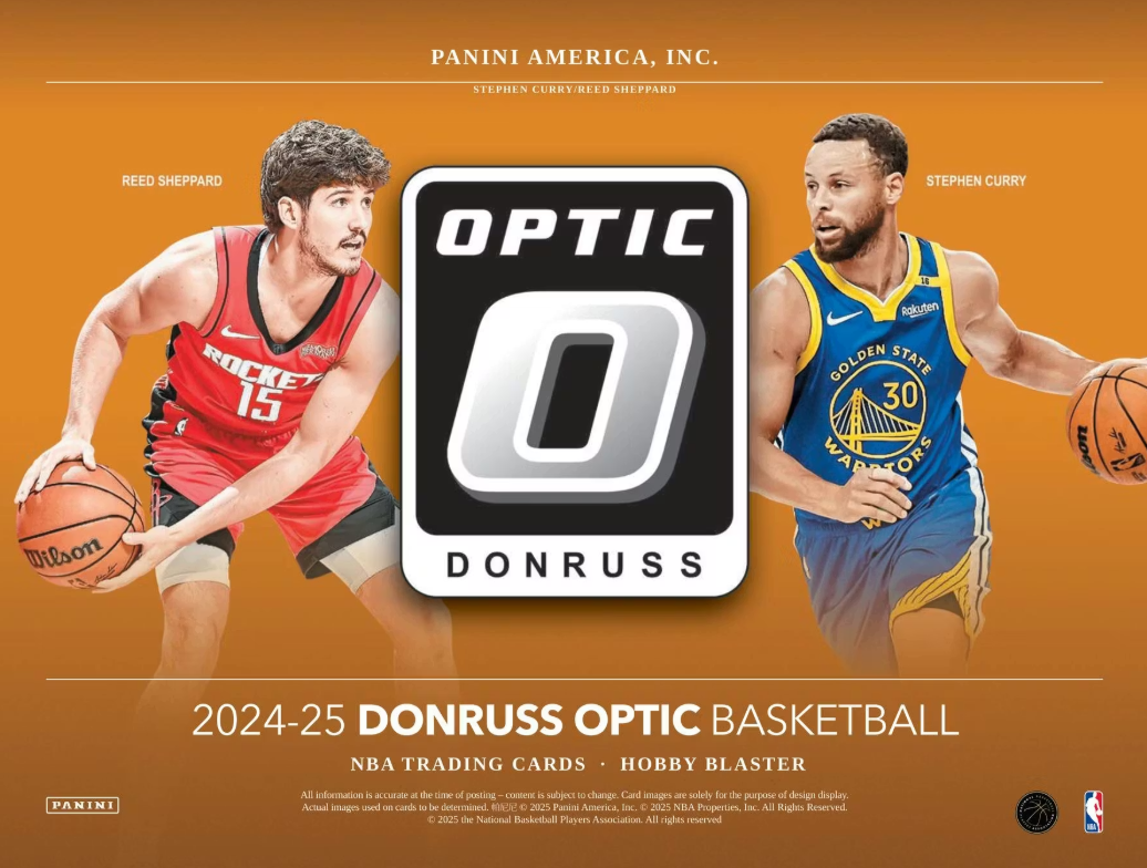 2024-25 Panini Donruss Optic Cartes Basketball NBA Hobby Blaster Box