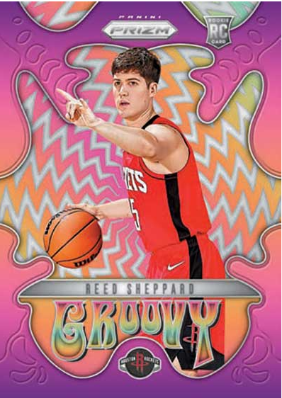 2024-25 Panini Prizm Cartes Basketball NBA Méga Box (Red Ice Prizms)