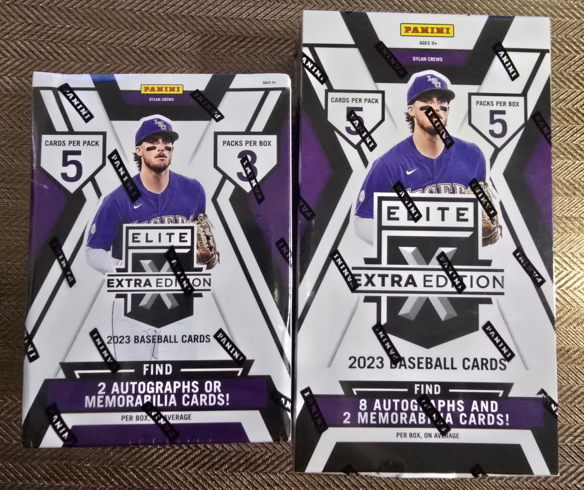 Cartes Baseball MLB Panini 