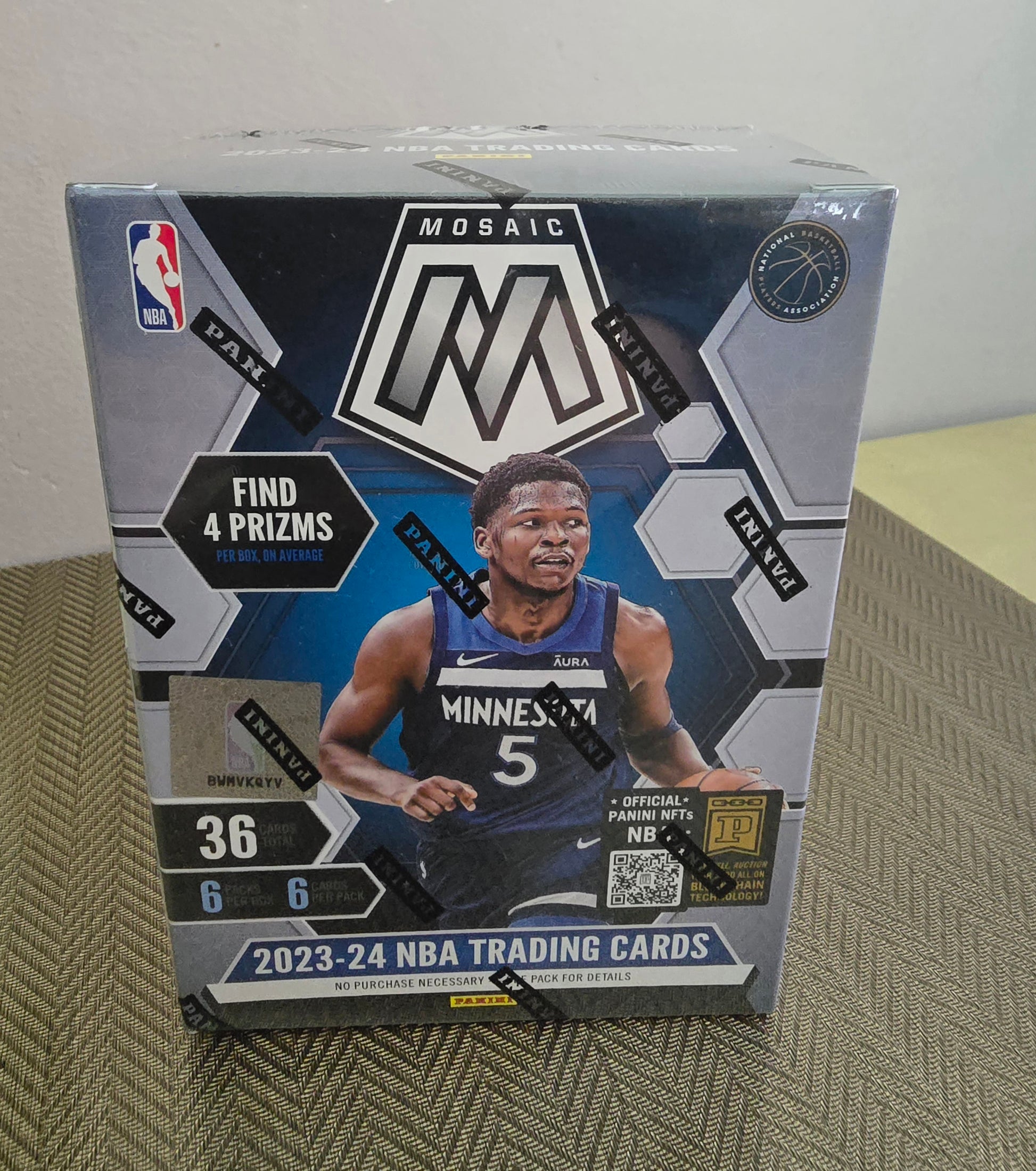 2023/24 Panini Mosaic Cartes Basketball NBA Blaster Box