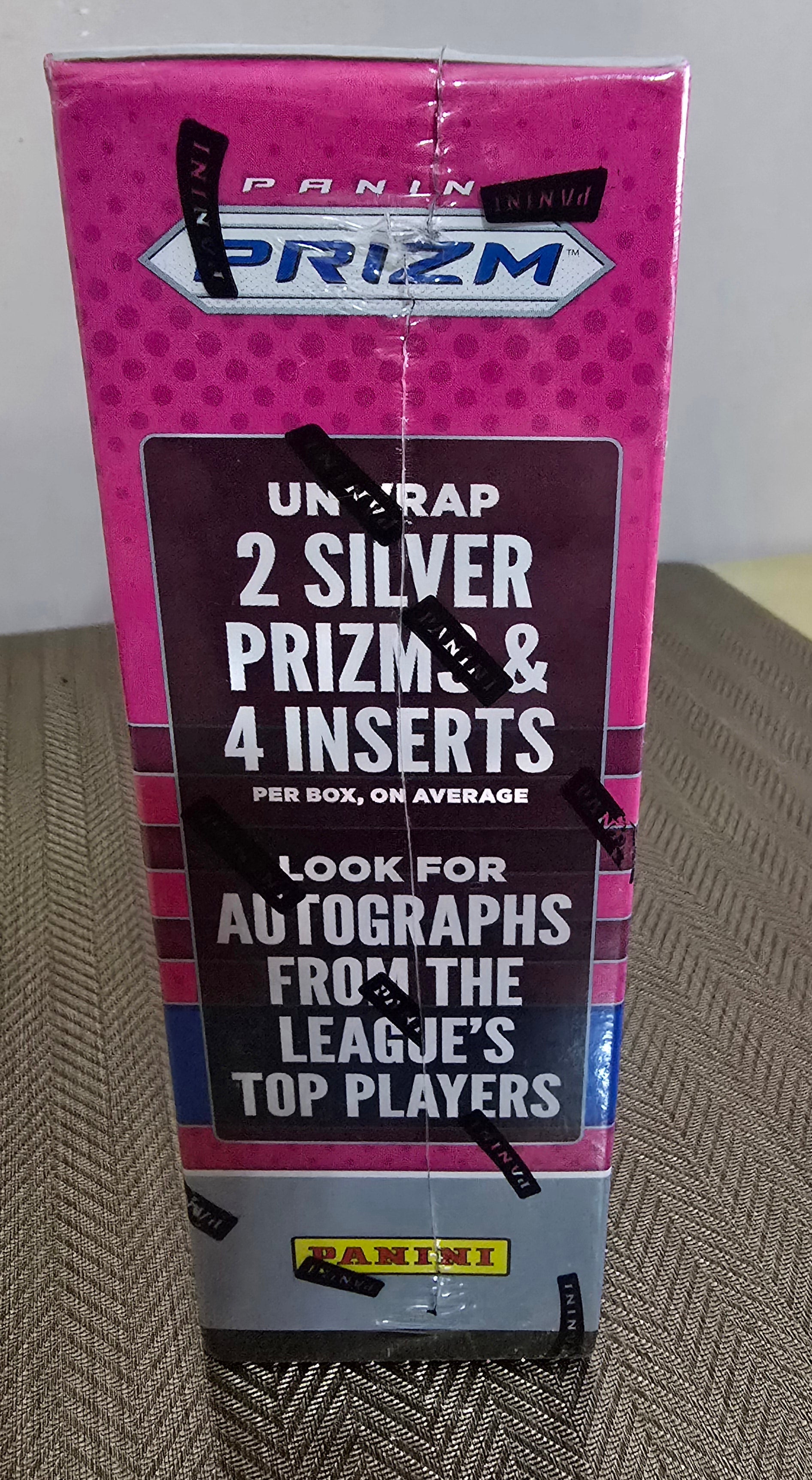 2021/22 Panini Prizm Premier League EPL Soccer Mega Box (Pink Ice Prizms)