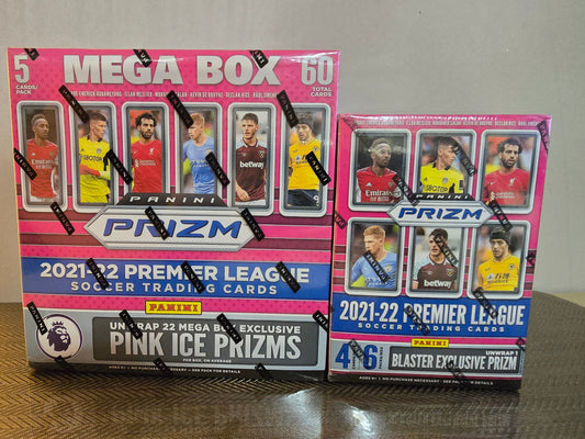 Lot de 2 boxes de Cartes Football Soccer Panini Prizm Premier League