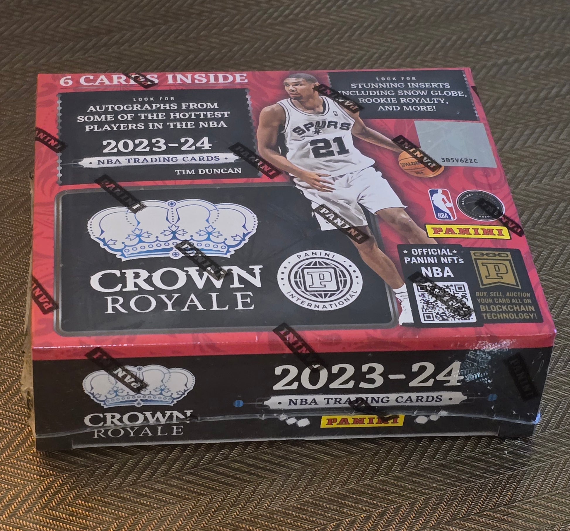 2023/24 Panini Crown Royale Cartes Basketball NBA International Hobby Bo