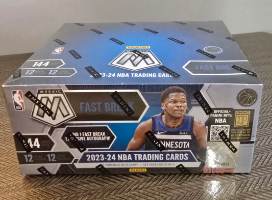 2023/24 Panini Mosaic Cartes Basketball NBA Fast Break Box