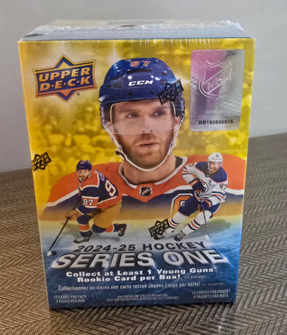 2024/25 Upper Deck Series 1 Cartes Hockey NHL 4-Pack Blaster Box