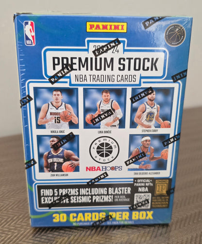 2023/24 Panini Premium Stock Basketball 6-Pack Blaster Box Topps