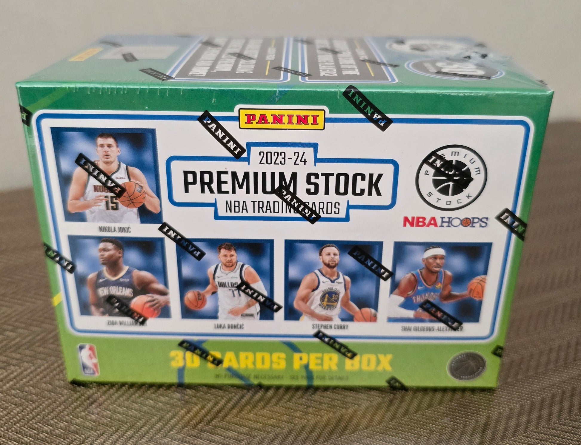 2023/24 Panini Premium Stock Basketball 6-Pack Blaster Box Topps