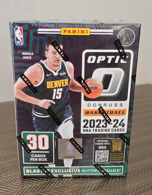 2023/24 Panini Donruss Optic Cartes Basketball NBA 6-Pack Blaster Box (Glitter Parallels)