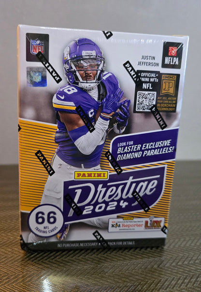 2024 Panini Prestige Cartes Football NFL Blaster Box&nbsp;