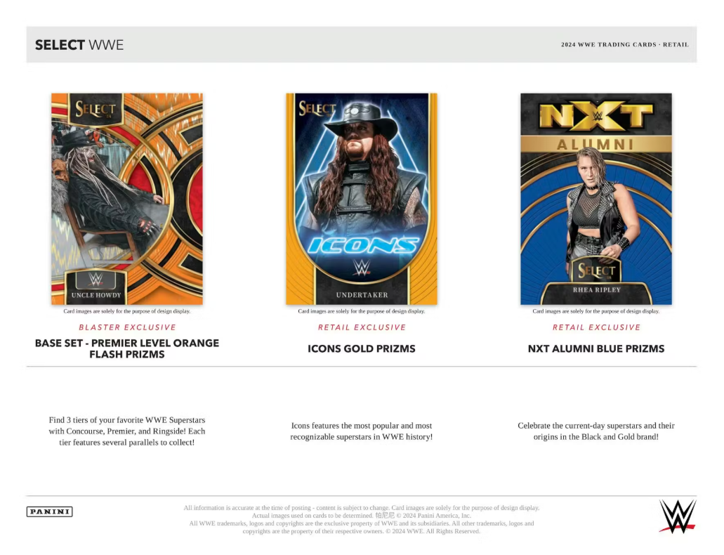 2024 Panini Select WWE Blaster Box
