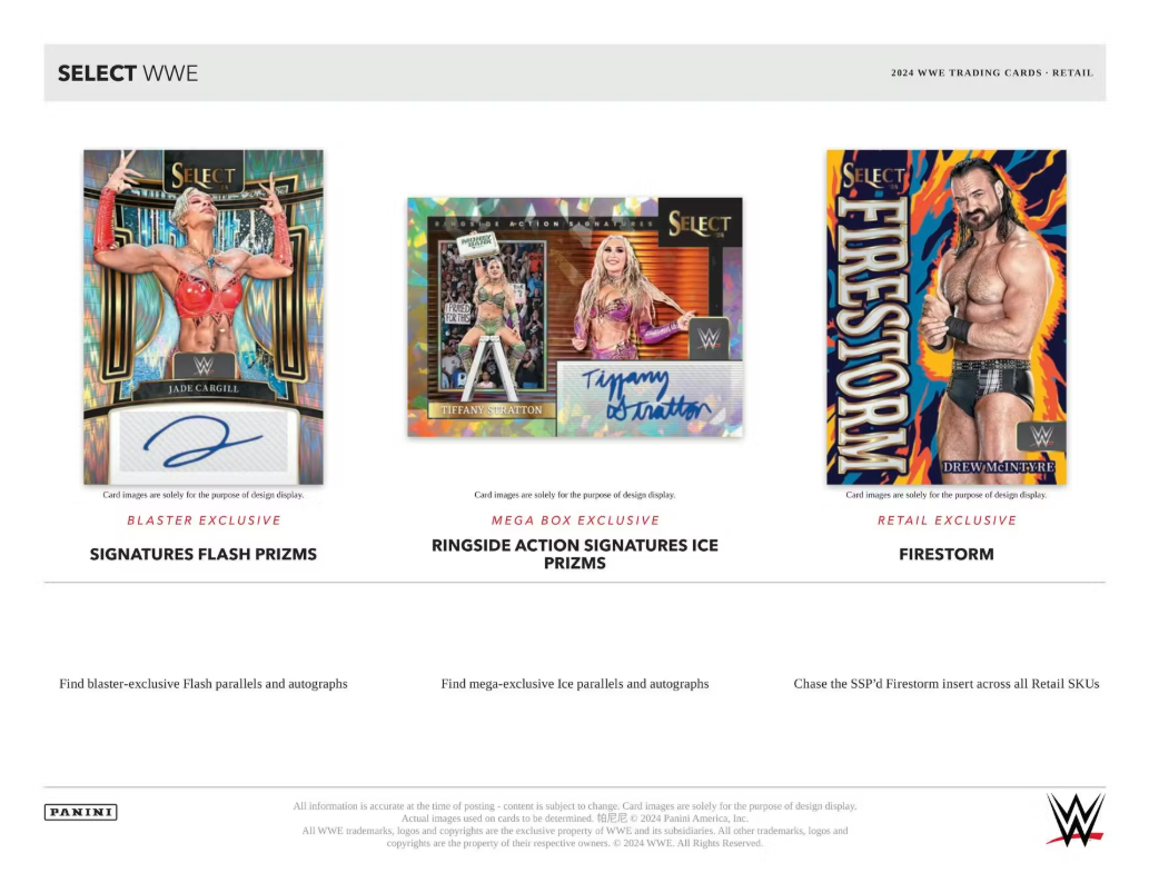 2024 Panini Select WWE Blaster Box