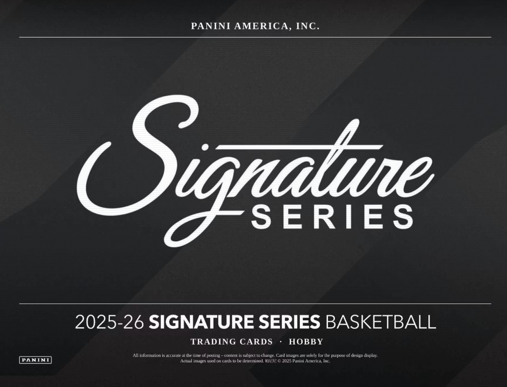 2025-26 Panini Signature Series Cartes Basketball NBA Hobby Box