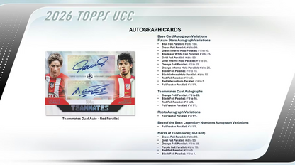 2025-26 Topps UEFA Club Competitions Cartes Foot Soccer Blaster Box