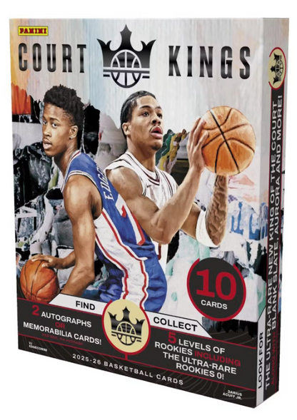 2025-26 Panini Court Kings Cartes Basketball NBA Hobby Box ** PRECOMMANDE **