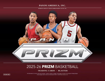 2025-26 Panini Prizm Cartes Basketball NBA Blaster Box