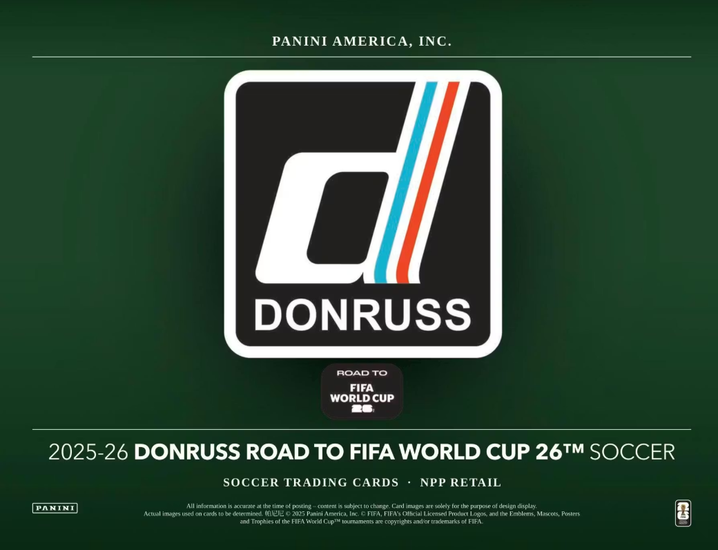 2025/26 Panini Donruss Road to FIFA World Cup Cartes Foot Soccer Blaster Box