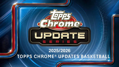 2025-26 Topps Chrome Update Series Cartes Basketball NBA Blaster Box