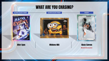 2025-26 Topps Chrome Update Series Cartes Basketball NBA Blaster Box