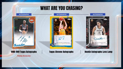 2025-26 Topps Chrome Update Series Cartes Basketball NBA Blaster Box