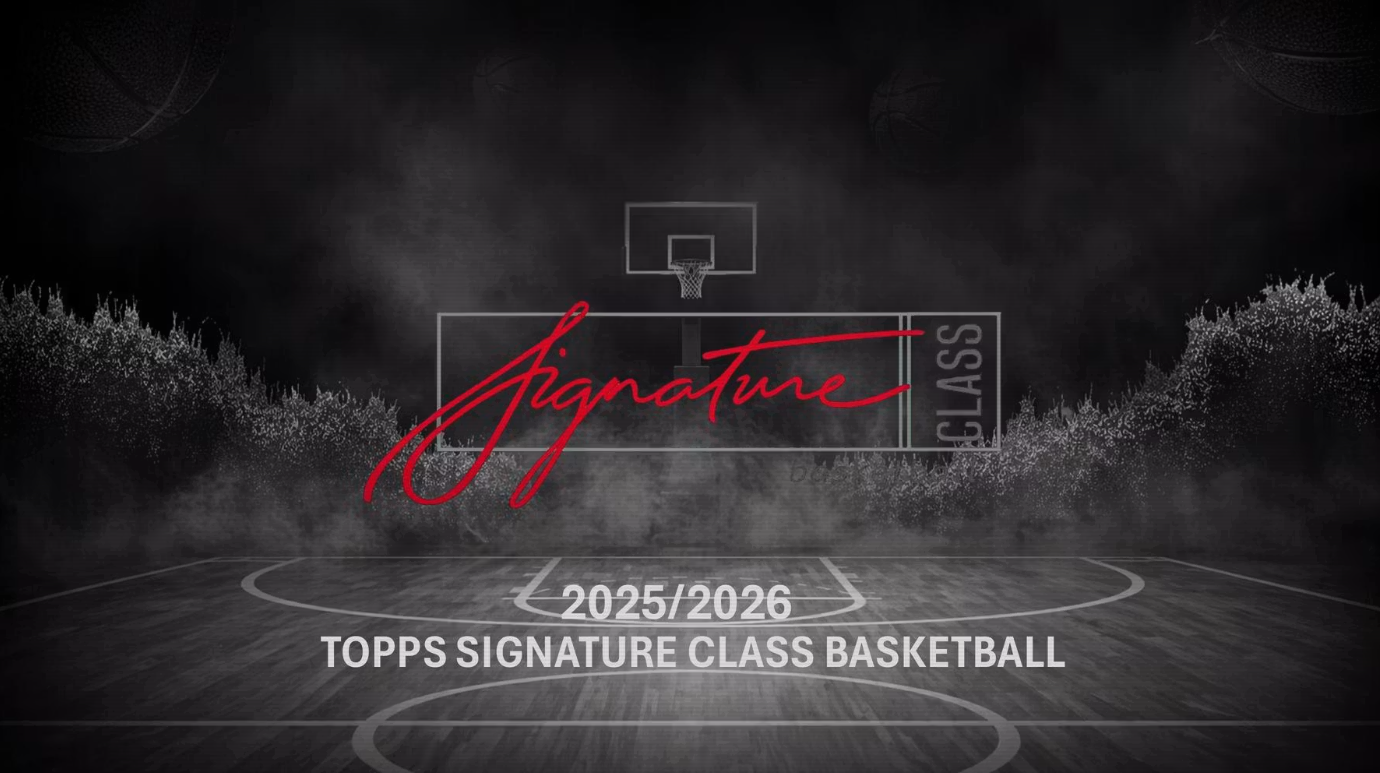 2025-26 Topps Signature class Cartes Basketball NBA Blaster Box