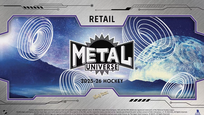 2025-26 Upper Deck Skybox Metal Universe Cartes Hockey NHL Blaster Box