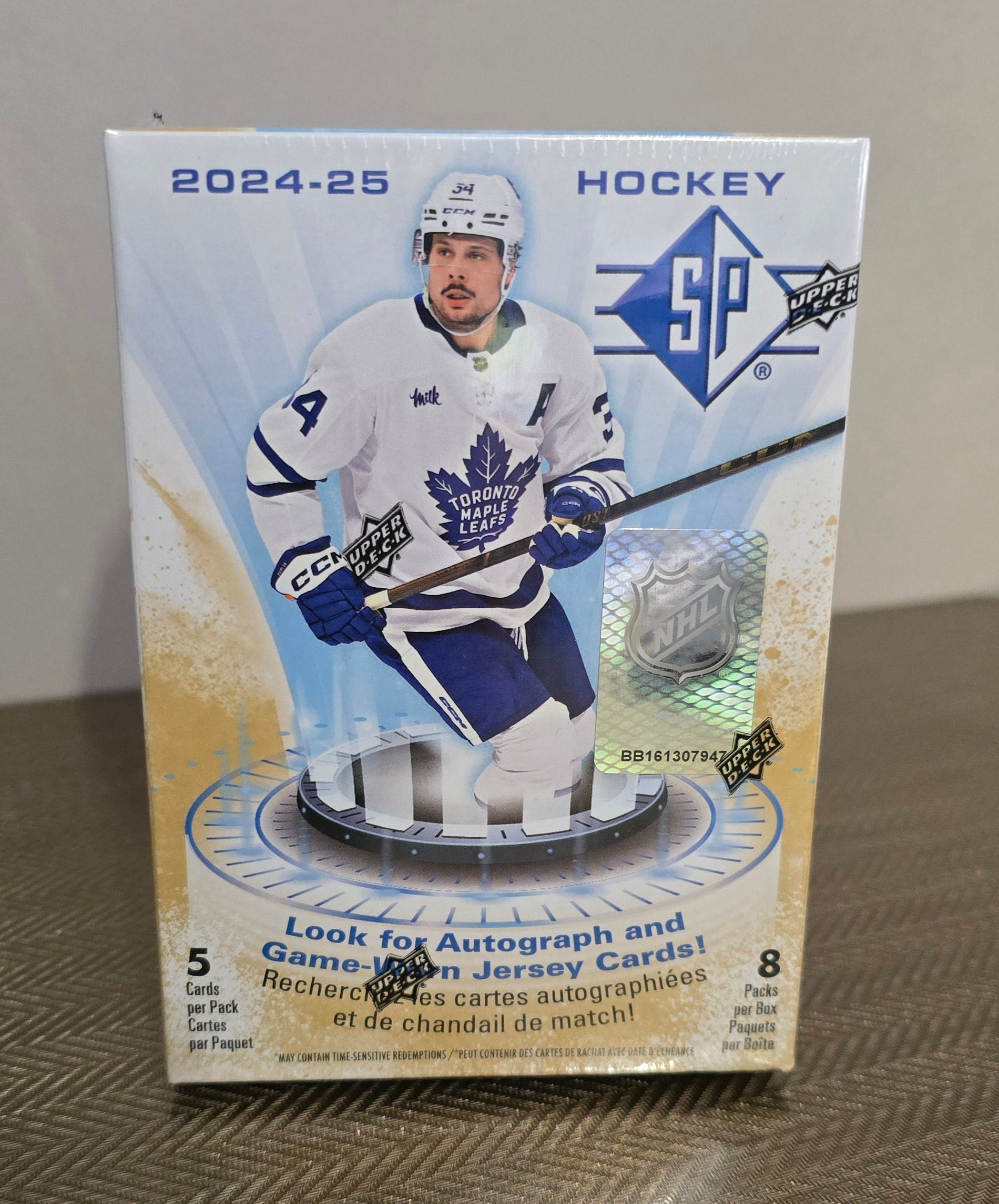 2024-25 Upper Deck SP Cartes Hockey NHL Blaster Box Upper Deck