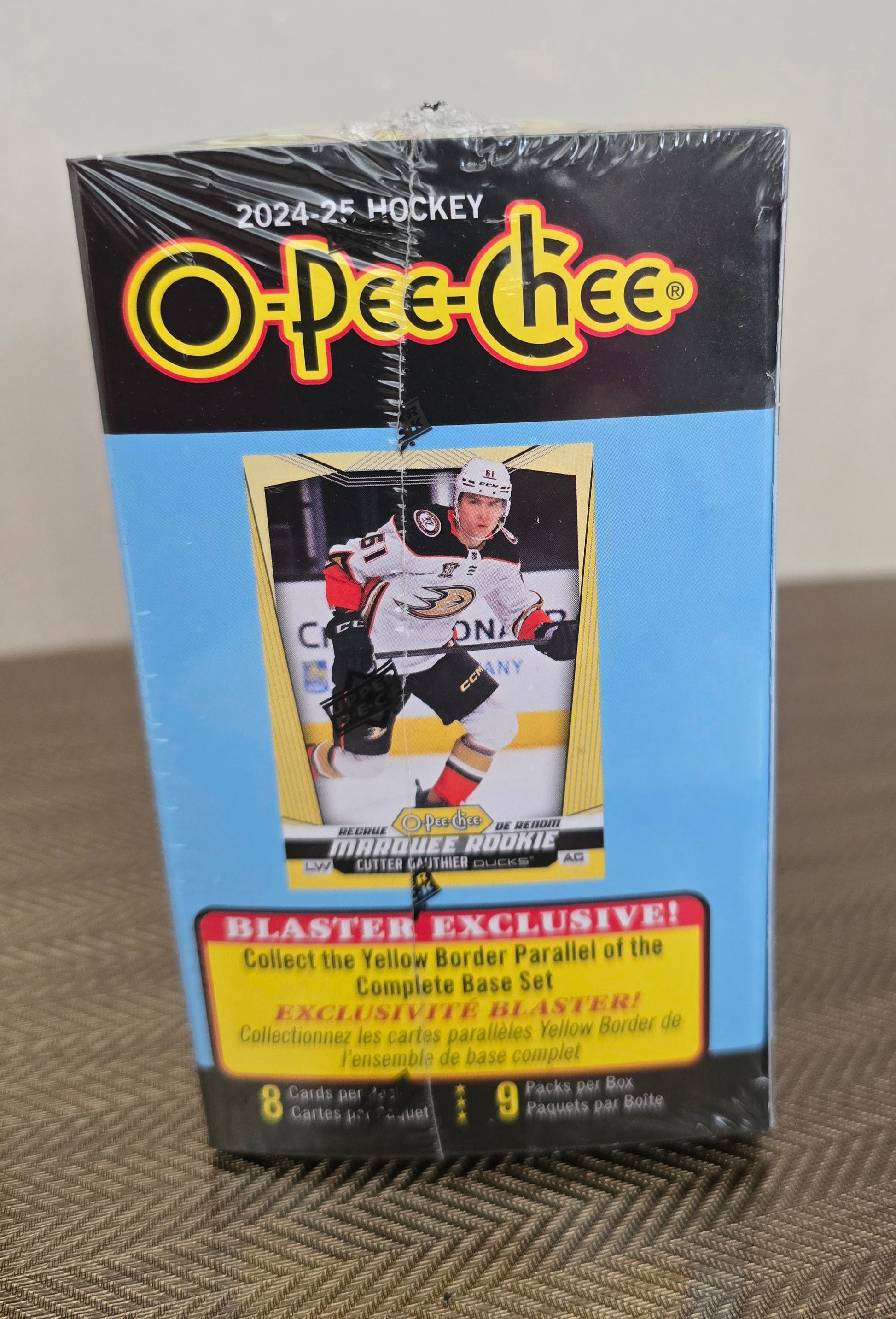 2024-25 Upper Deck O-Pee-Chee Cartes Hockey NHL 9-Pack Blaster Box