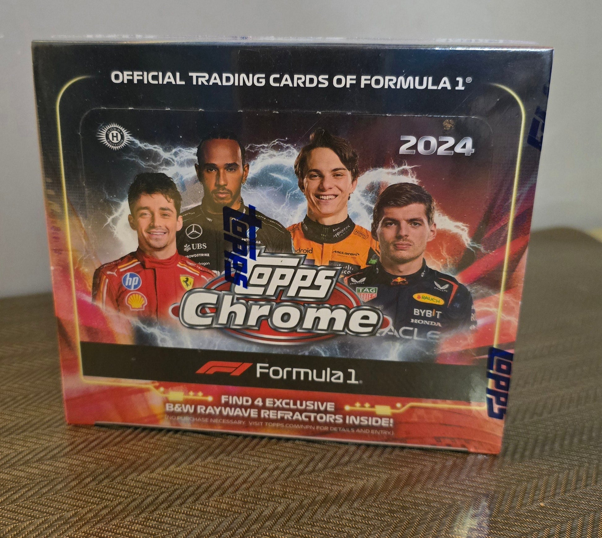 2024 Topps Chrome F1 Cartes Formula 1 Qualifying Lap Hobby Box Topps