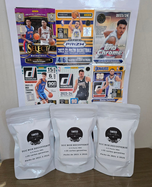 TCC BOX DECOUVERTE Cartes Basketball NBA