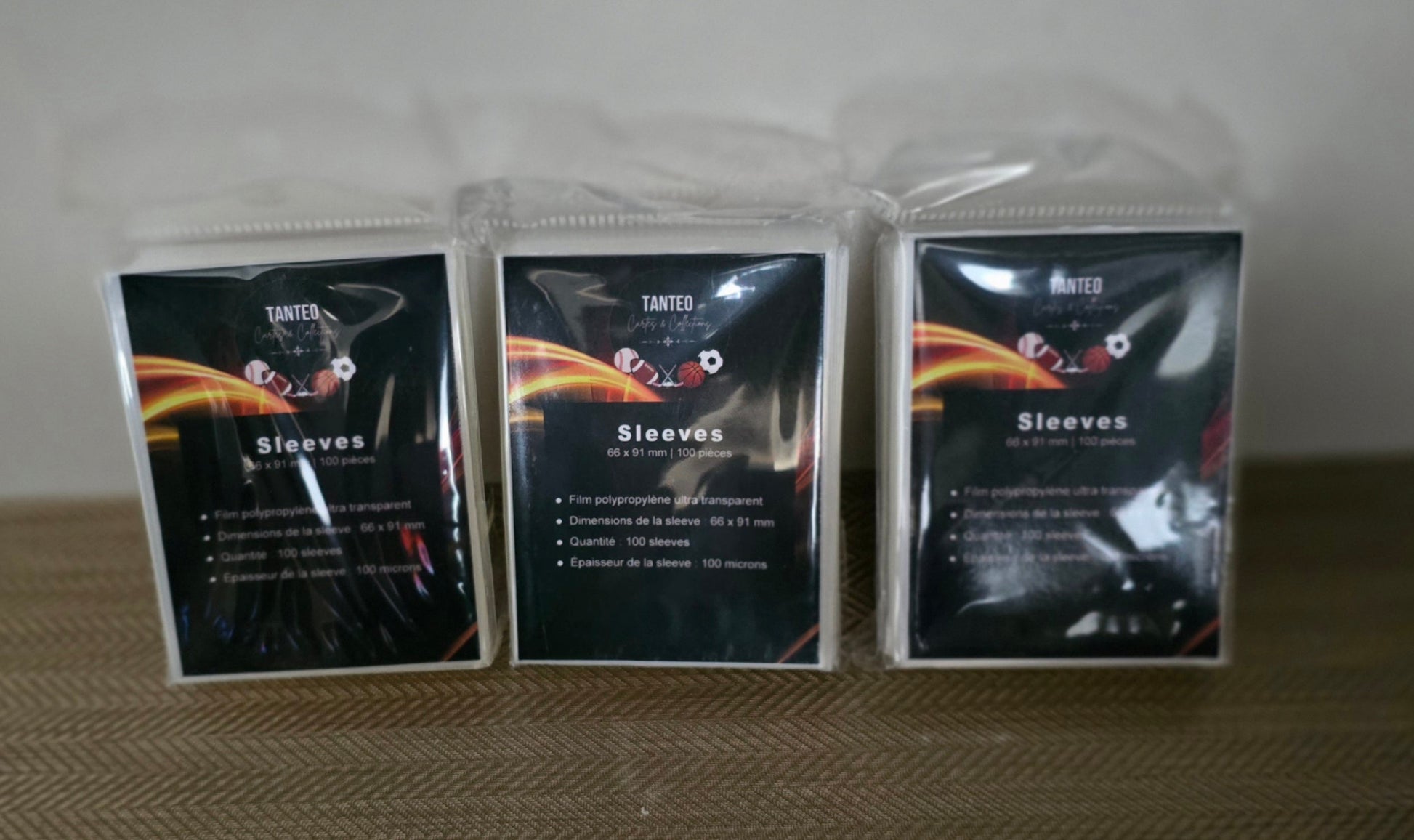 Lot Sleeves x 3