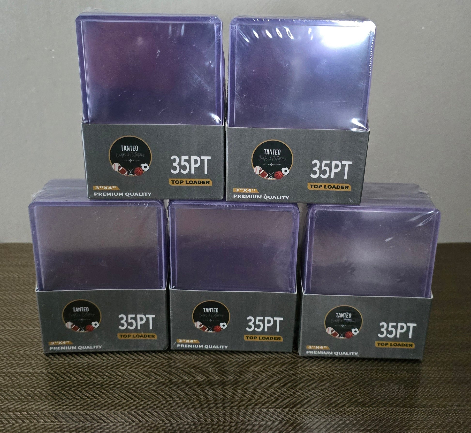 Lot 25 Toploaders x 5