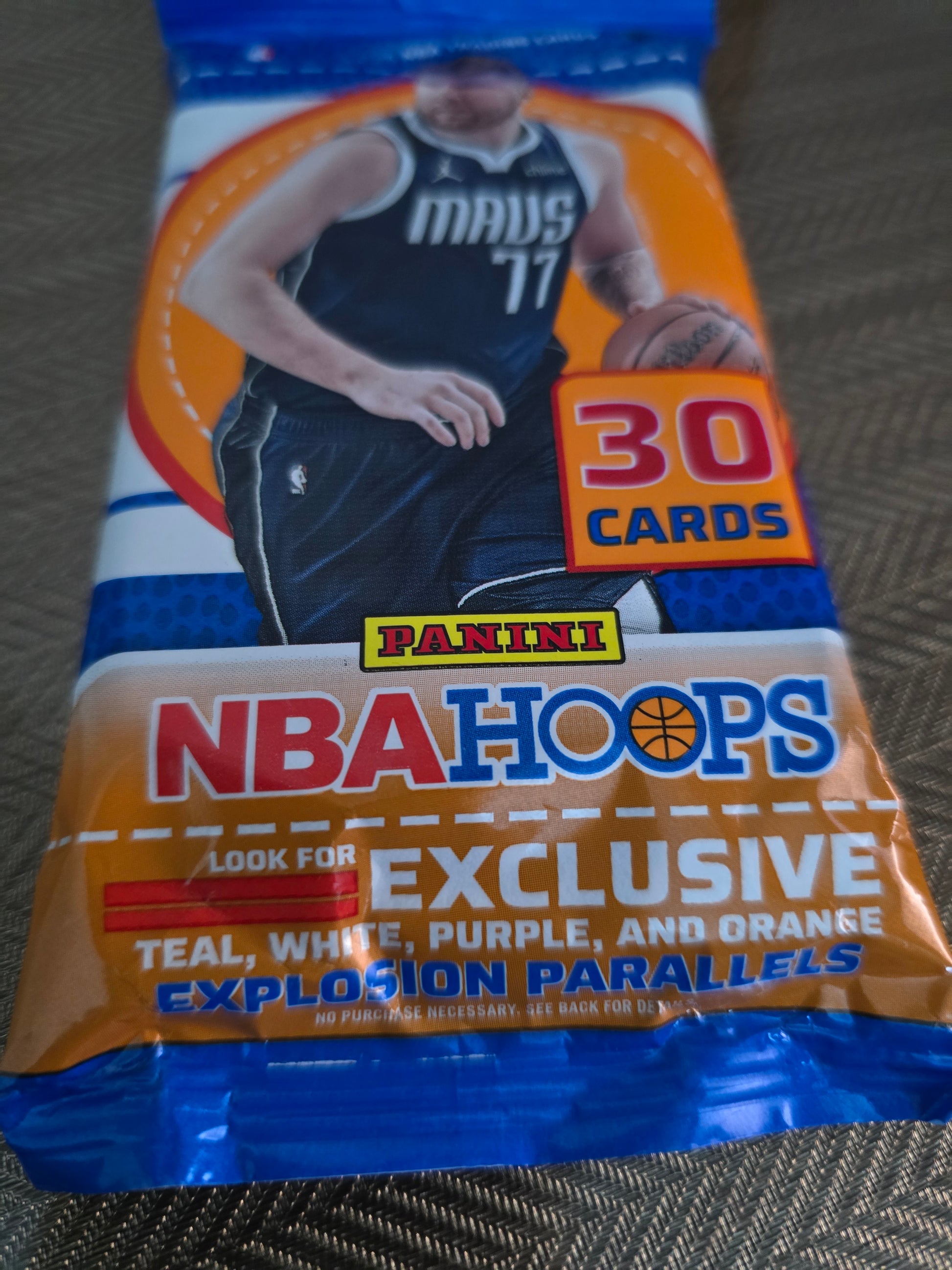 2024-25 Panini HOOPS Cartes Basketball NBA Fat Pack Box