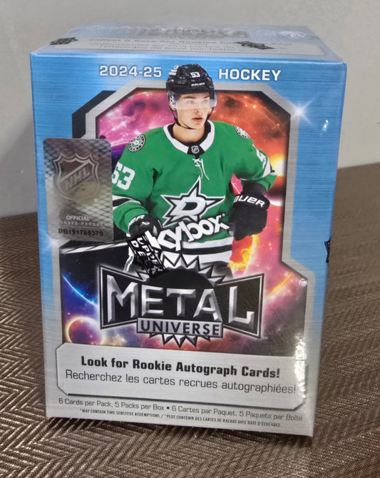 2024-25 Upper Deck Skybox Metal Universe Cartes Hockey NHL Blaster Box Upper Deck