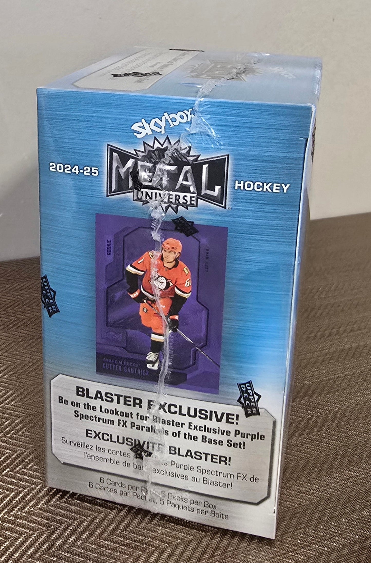 2024-25 Upper Deck Skybox Metal Universe Cartes Hockey NHL Blaster Box Upper Deck
