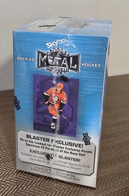 2024-25 Upper Deck Skybox Metal Universe Cartes Hockey NHL Blaster Box Upper Deck