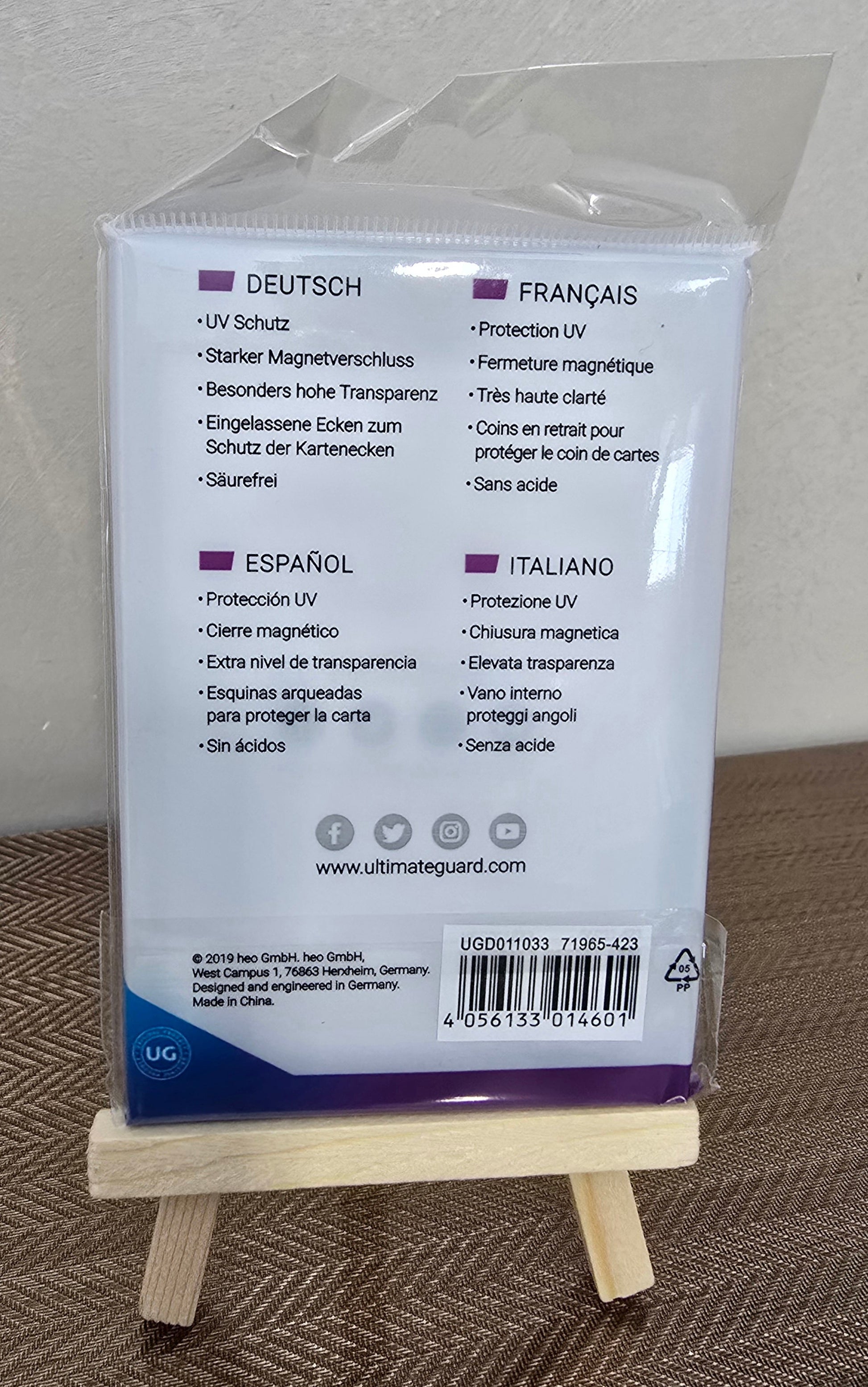 MAGNETIC CARD CASE 55 PT ULTIMATE GUARD ULTIMATEGUARD