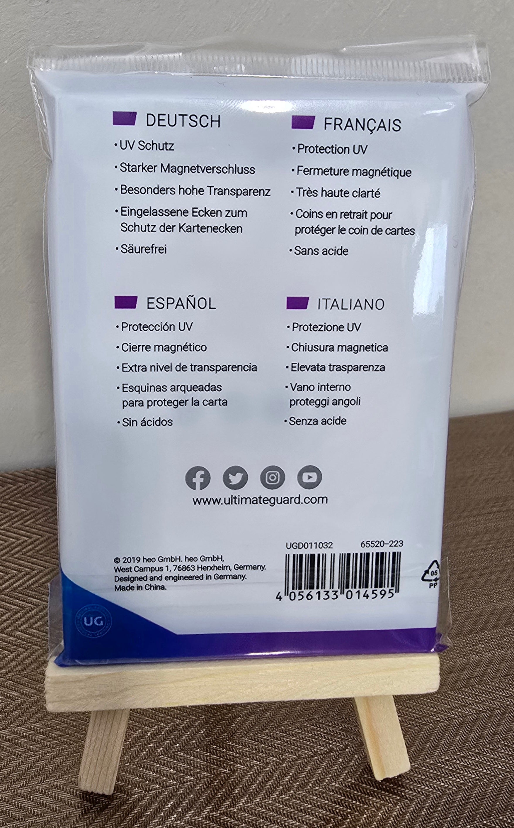 MAGNETIC CARD CASE 35 PT ULTIMATE GUARD ULTIMATEGUARD