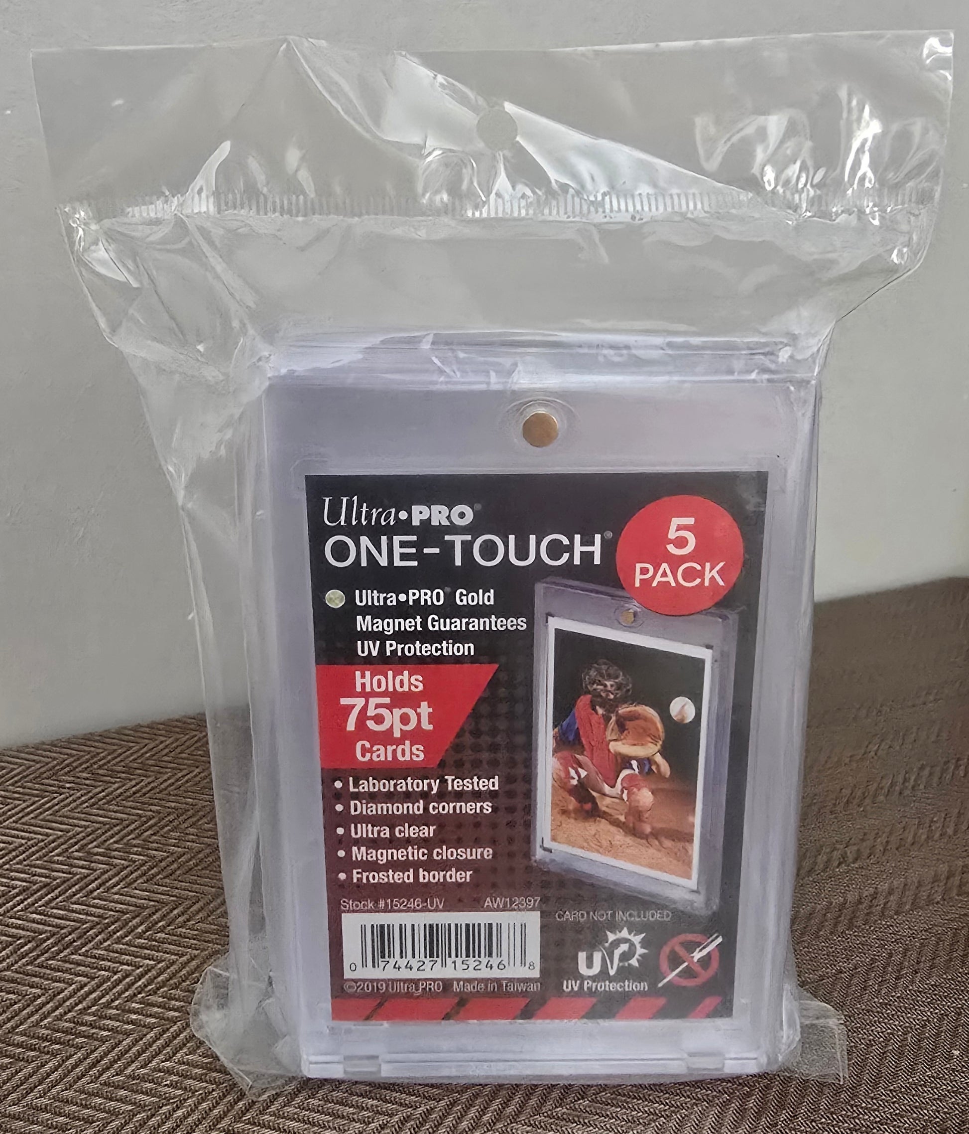 5 x ONE-TOUCH Magnetic Holder 75PT UV - ULTRA PRO