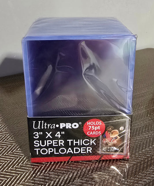 Toploaders 3 X 4 Thick 75PT - ULTRA PRO 25ct