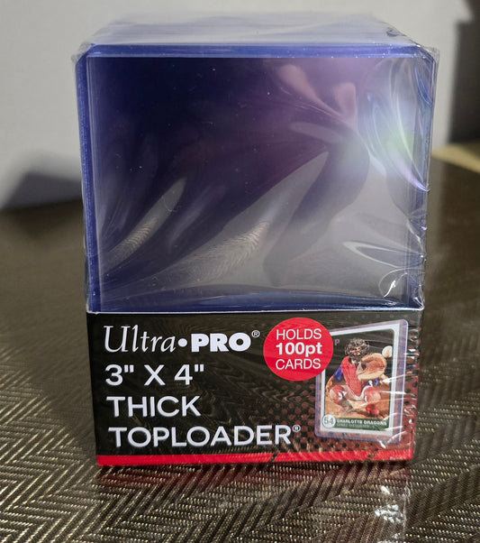 Toploaders 3 X 4 Thick 100PT - ULTRA PRO 25ct